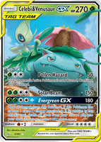 1/181 Celebi & Venusaur GX - Ultra Rare - Team Up (TEU)