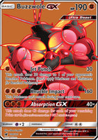 104/111 Buzzwole GX - Full Art Ultra Rare - Crimson Invasion (CIN)