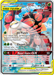 192/214 Pheromosa & Buzzwole GX - Full Art Ultra Rare - Unbroken Bonds (UNB)