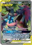 201/214 Greninja & Zoroark GX - Full Art Ultra Rare - Unbroken Bonds (UNB)